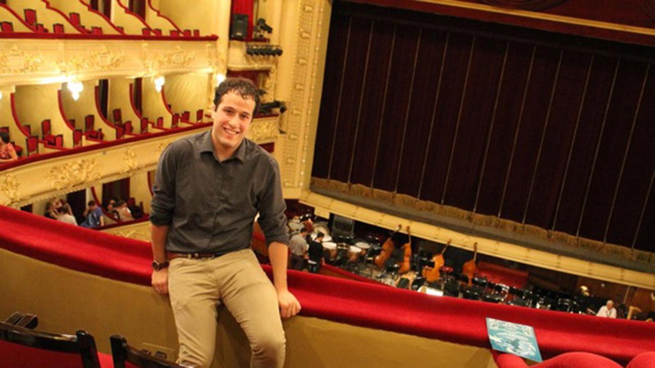 Photo of Ben Cohen in a Theater